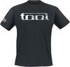 Camiseta Ferramenta Olho Grande Logo da Banda Aenima Los Angeles Ca Oficial Unissex Preta