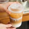 Clear U-shaped Coffee Cups Lidded 10Pcs Disposable for Milk Tea Drinking Pleasure
