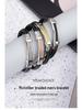 Men’s Luxury Stainless Steel & Microfiber Braided Bracelet
