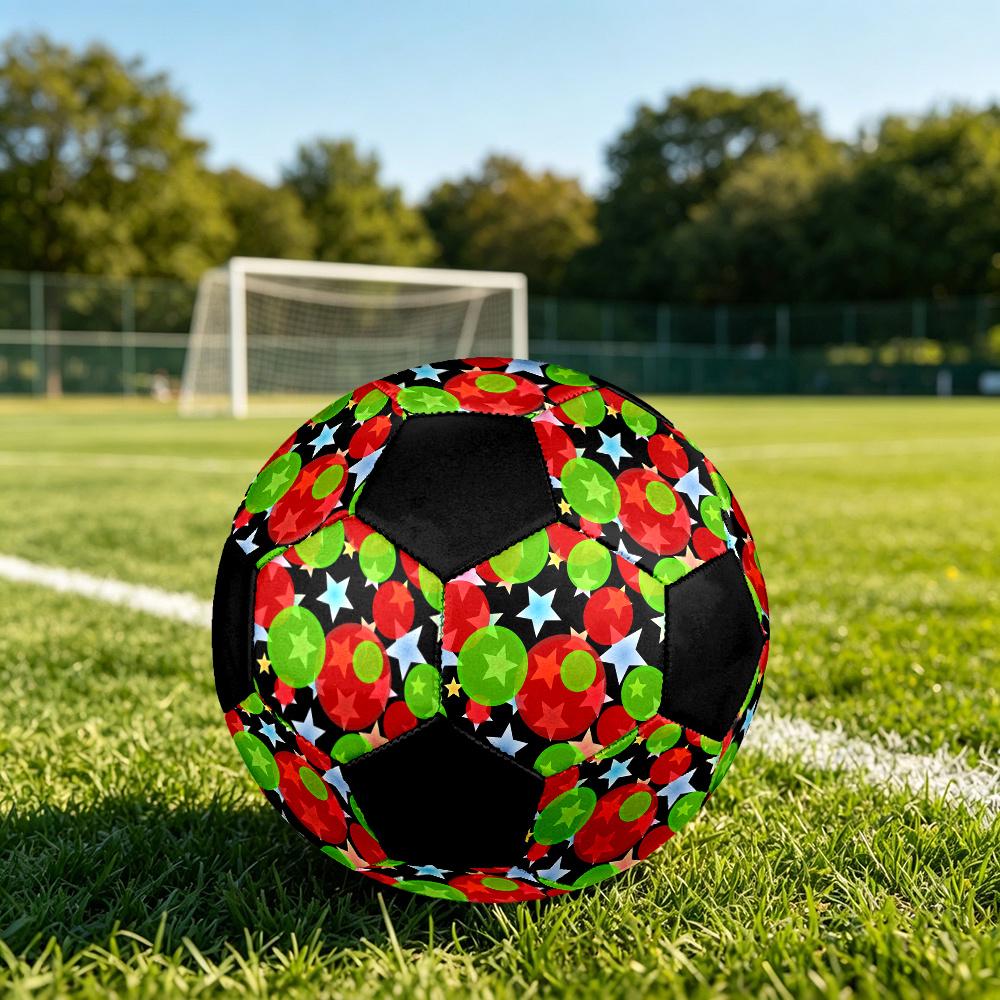 1pc Christmas Ball Outdoor Sports Football, Size 5, Comfortable And Durable Feel,Gift yy101