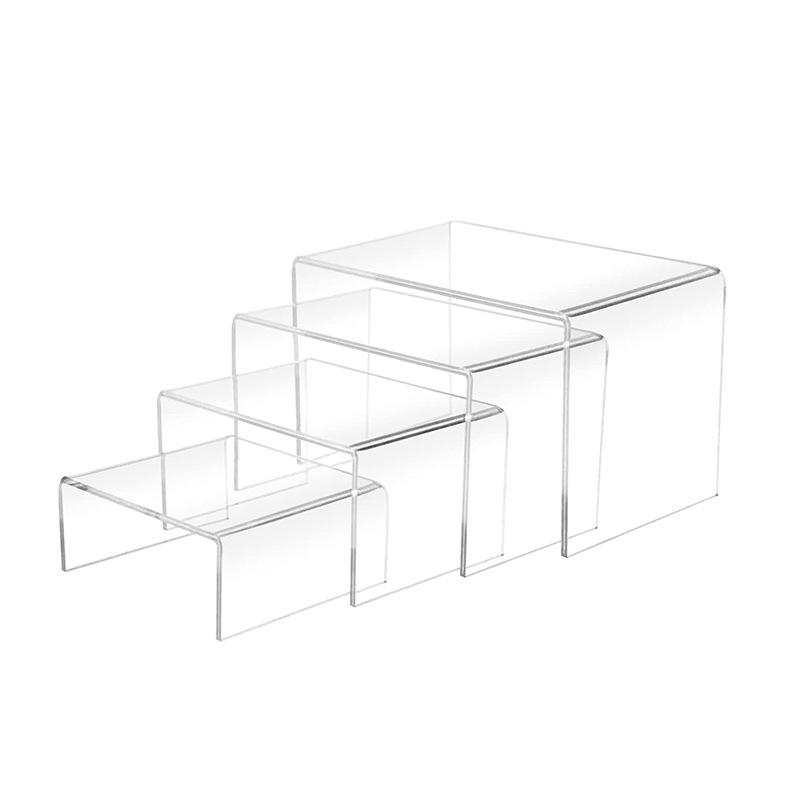 Available Acrylic Layered Display Stand with Transparent Base 3-piece set 1530₽