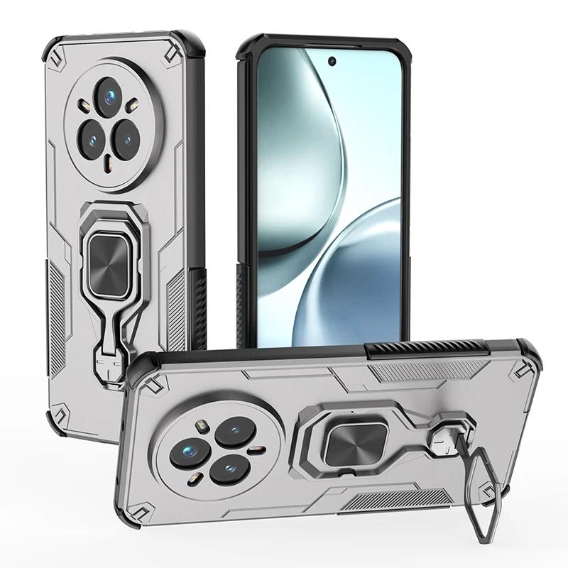 Rotatable Kickstand Capa for Realme 14 Pro 5G 14 Pro+ Plus Case Magnetic Ring Holder Cover for OPPO Realme 14 Pro Plus Fundas