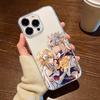 Albedo Genshin Impact Transparent Phone Case For IPhone 17 16 15 13 12 11 14 Pro Max Mini Plus Silicone Bumper