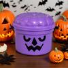 Yousheng 3/7Pcs Mini Pumpkin Bucket Striking Nostalgic Design Weird Atmosphere Spooky Mini Pumpkin Bucket Ornament
