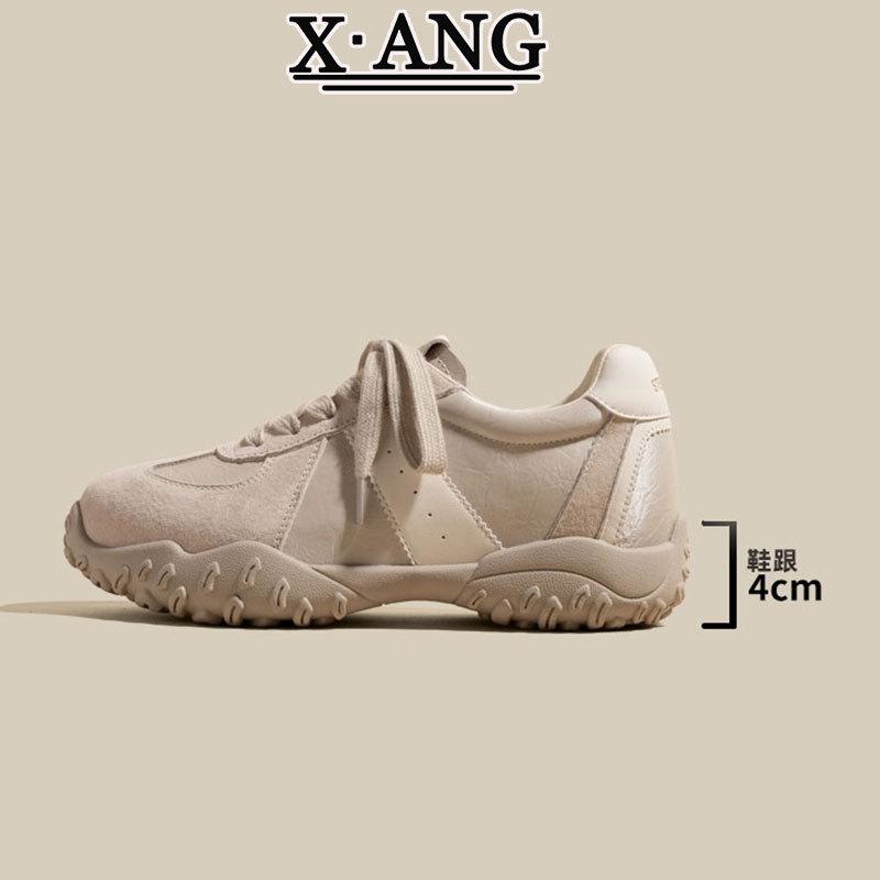 

Leather soft-soled German training shoes women s versatile Forrest Gump shoes 2025 spring and summer new breathable lightweight casual sports shoes 40