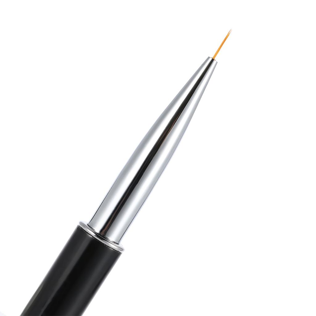 BQAN Nail Art Painting Brush 9mm Crystal Acrylic Nail Art UV Gel Painting Line Brush Nylon Hair Pen Manicure Nail Liner
