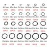 740pcs Nitrile Rubber O-ring Kit NBR Seal Gasket O Ring Repair Kit For Car Auto Vehicle Repair Oil Resistant O Ring Set Boxed