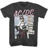 AC/DC Dirty Deeds Smoke Adult T-Shirt Unisex T-Shirt