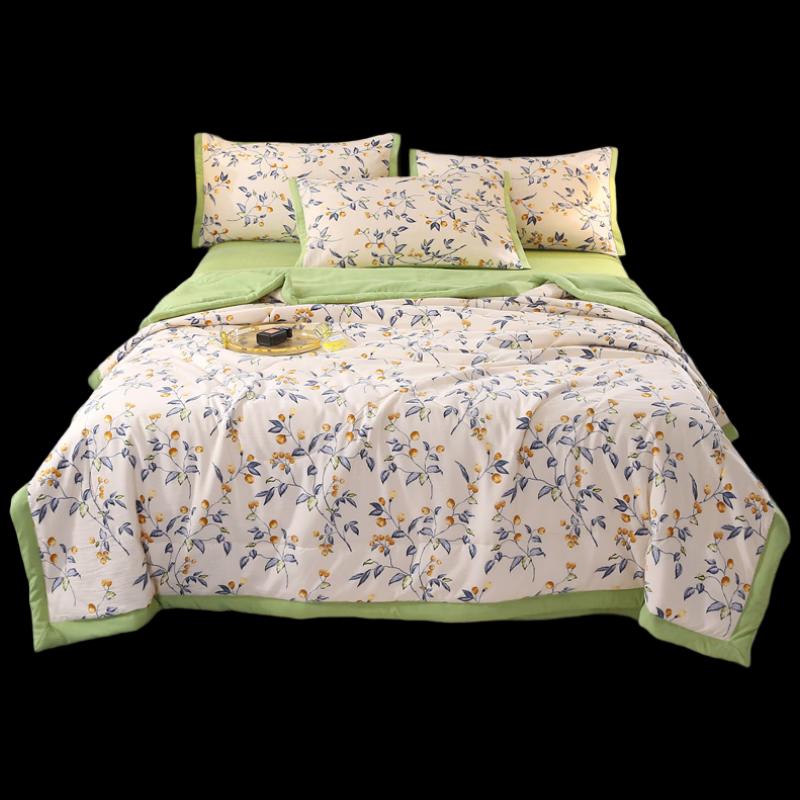

Southern Life Washed Cotton Linen Style Summer Quilt