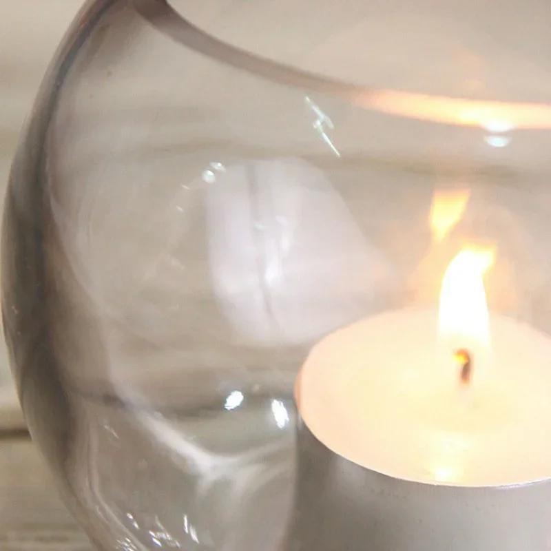 10pcs/box Small Flickering Decorative Candles Romantic Red Blue Yellow Tea Lighting for Birthday