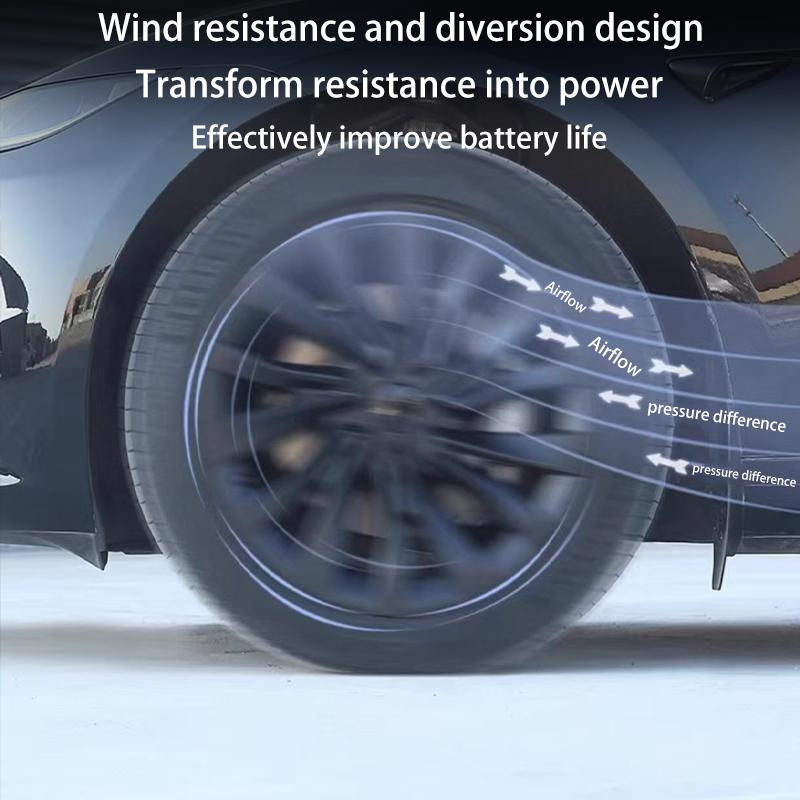 Pro Tesla Model Y Juniper 2025+ 4ks Krytka náboje Kola do auta Náhradní krytka kola 19 palců Performance Automobilový kryt náboje Příslušenství