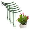 Plant Support Stakes Stackable Half Round Plant Stakes Easy Assembly Stake Trellis Plant Cages for Indoor Outdoor Tomato Monstera Hydrangea Climbing