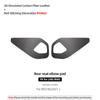 Betterhumz For Subaru BRZ/Toyota GR86 -2025 Made of Alcantara Auto Rear Seat Elbow Pad Trim Sticker Car Interior Accessories