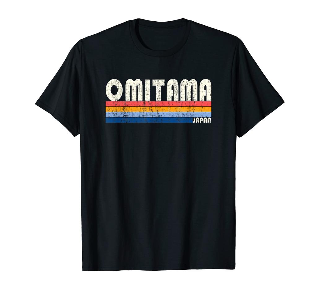 Retro Vintage 70s 80s Style Japan Omitama, T-Shirt