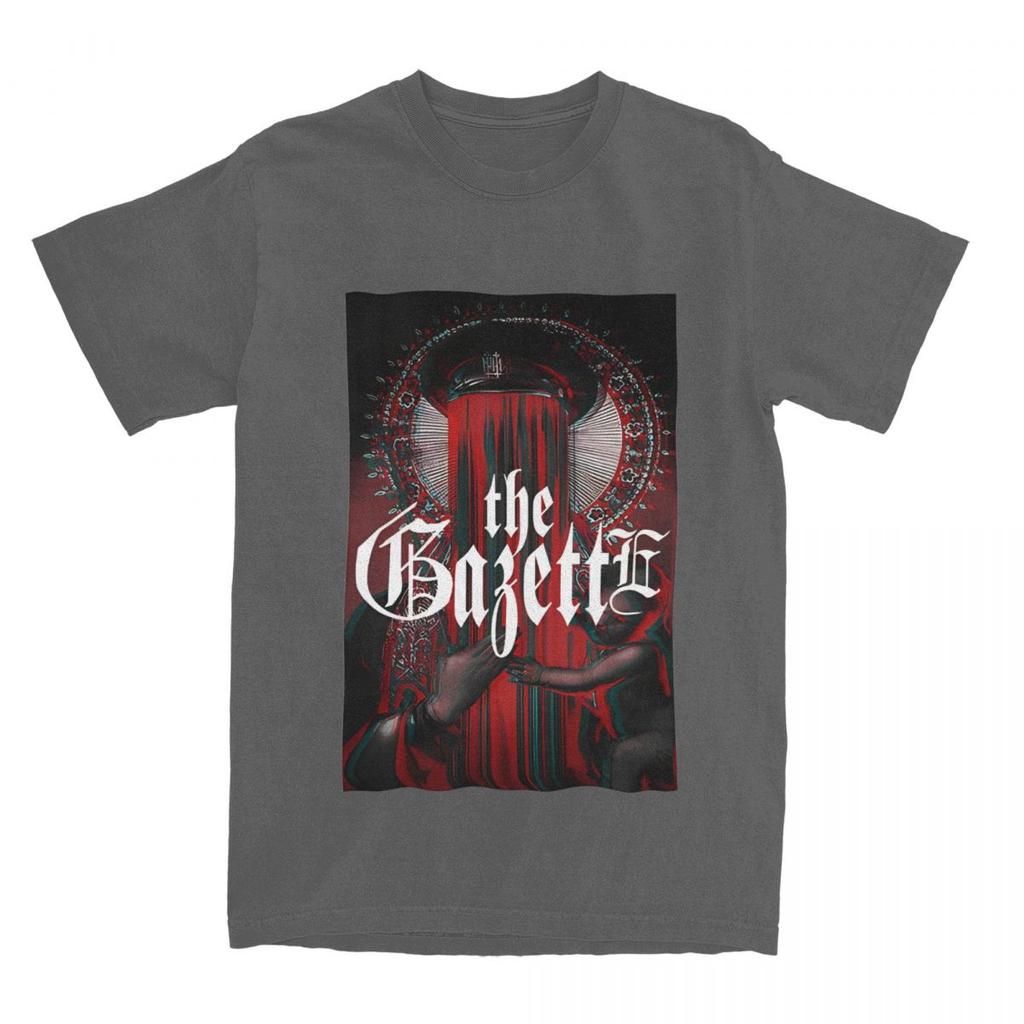 Kolekce The Gazette Tričko Kapely Merch Pánské Dámské Bavlněné Vintage Trička Krátký Rukáv Oblečení Všechna Roční Období
