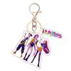 Porte-clés Acrylique pour Chasseurs de Démons Populaire Kpop Huntr-X Mira Rumi Zoey Saja Garçons Sac à Dos Pendentif de Voiture Cadeau Exquis