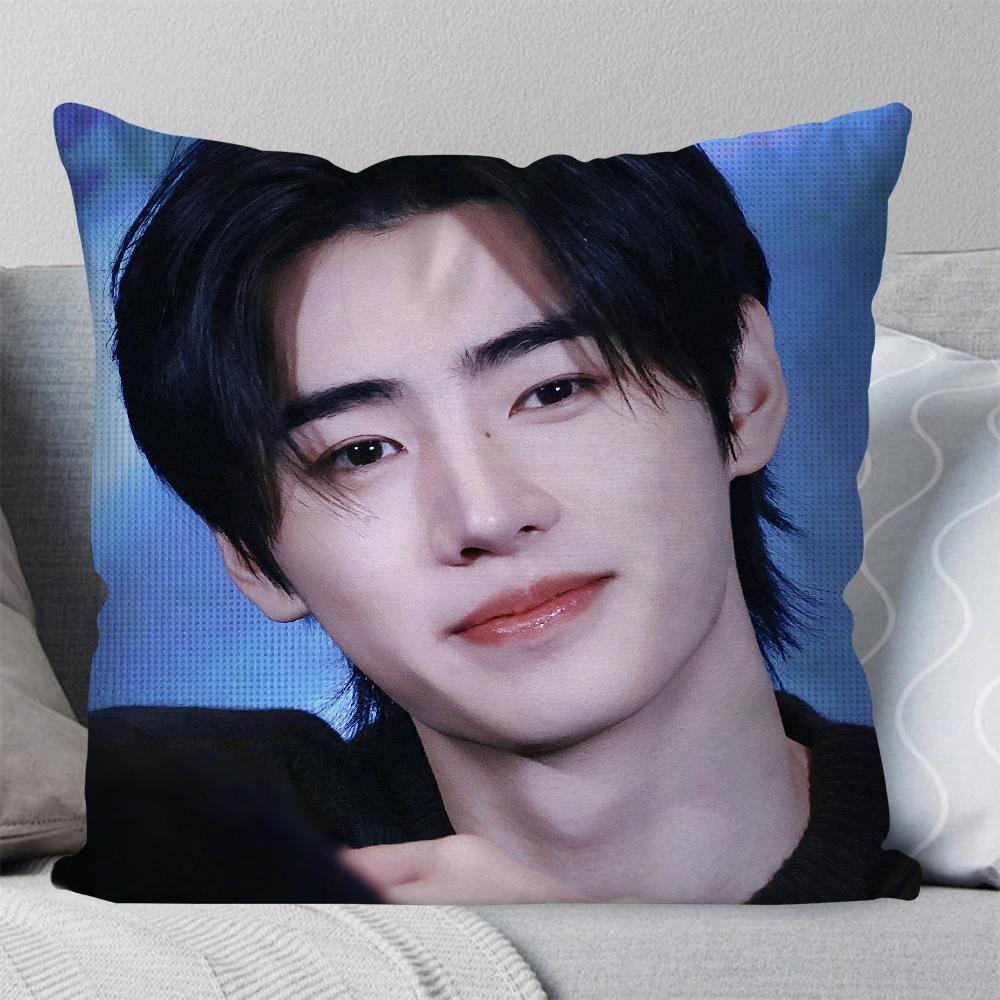 Park Sunghoon Cantante Pop Federa Quadrata Camera da Letto Divano Cuscino Comfort per il Tempo Libero Auto Soggiorno Decorazione per la Casa 40X40