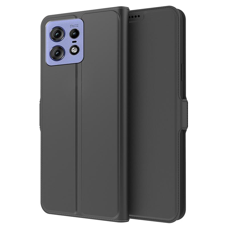 For Motorola Edge 50 Pro 5G Case Card Holder Leather+TPU Stand Phone Cover