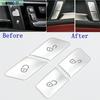 Left+Right Door Lock Unlock Switch Button Cover Trim For Mercedes-Benz W212 W204