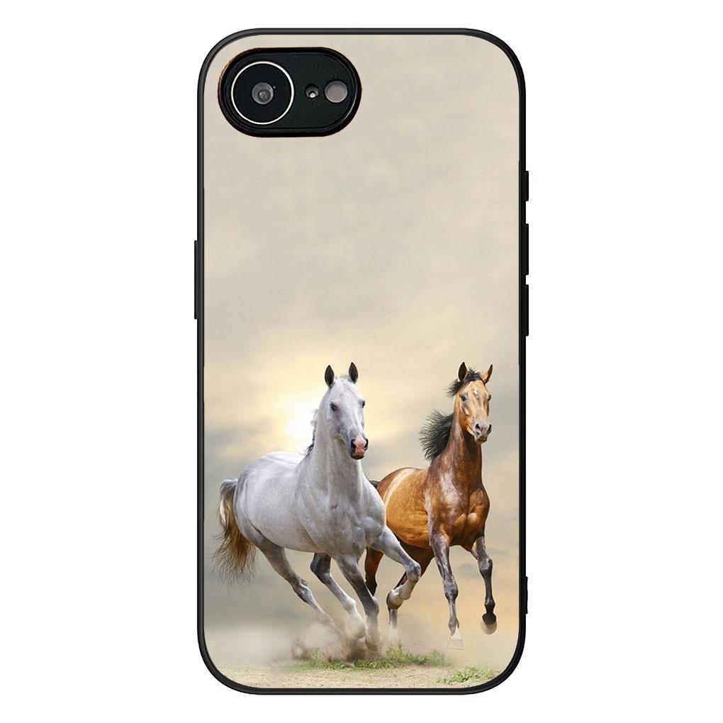 

Cover for Motorola Moto E13 E20 E32 E22 G22 G23 G32 G60 G72 G7 G8 G82 G9 Plus Power Coque Phone Case Running Wild Free Horse Motorola Moto G8 Plus