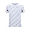 Under Armour Loose Striped Pullover Short Sleeve Shorts Casual Sports Set Unisex sets 24500504-100+23500203-001