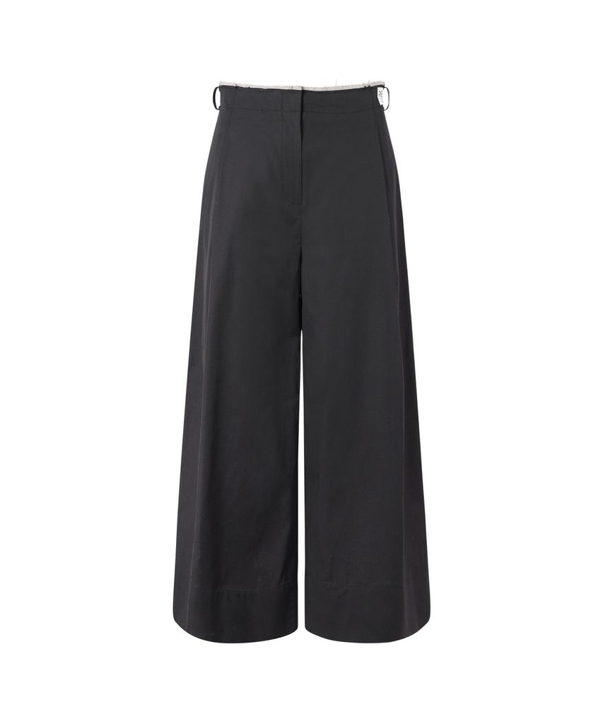 RECODE Raw Edged Two Tuck Pants_Rqpas25531Bkx