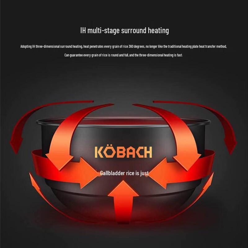 Kangbach IH Умная многофункциональная чугунная рисоварка 5 л
