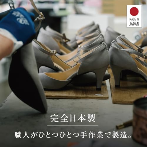 IK Plus Women's Quilted Flat Pumps, Size 153, White Quilting/Black, Size E, 25.5 Cm, 2E