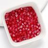 A String 4mm Double Color Round Cracking Glass Beads Necklace Loose Beads For DIY Jewelry Making Bracelet Handmade Accessories