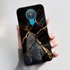For Nokia 1.4 TA-1322 Trendy Black Phone Case For Nokia 6.2/Nokia 7.2 Lucky Koi Anti-Scratch Soft Shockproof Back Shell Cover