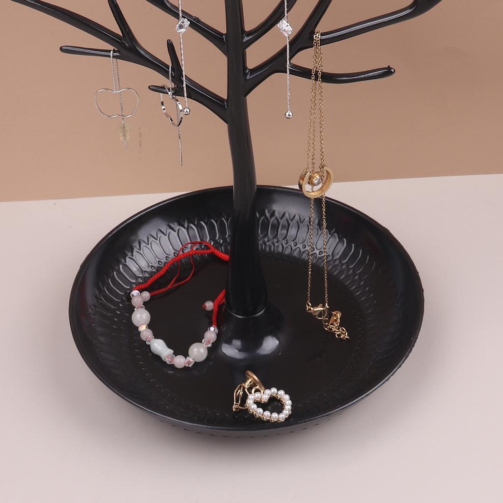 Schmuck Display Stand Tablett Baum Lagerung Racks Ohrringe Halsketten Ringe Schmuck Boxen Fall Desktop-Organizer Halter Make-Up Dekor