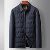 Herren Daunenjacke Herbst und Winter Weiße Entendaunen Mittleren Alters und Junge Leute Leichte Hemdversion Business Freizeit Warme Daunenjacke Tide