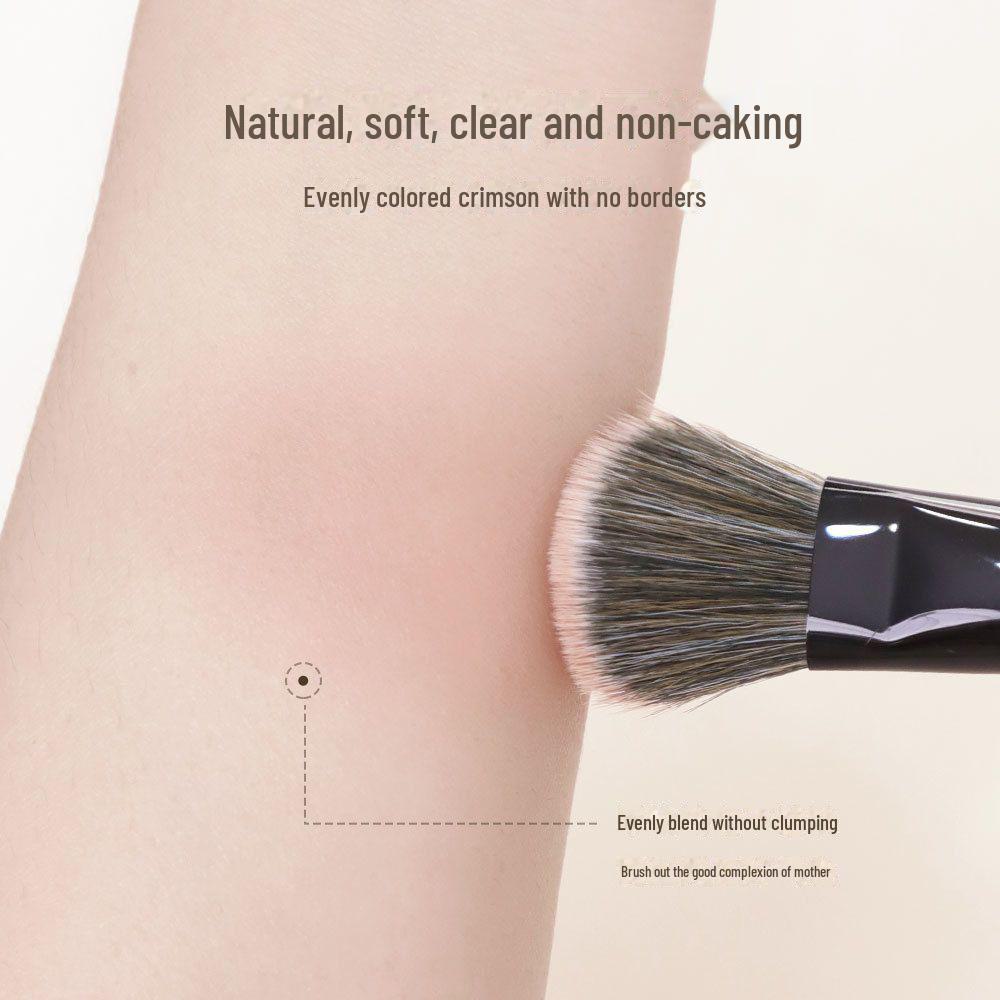 Soft Hair Liquid Blush & Contour Brush - Cream and Slope Design