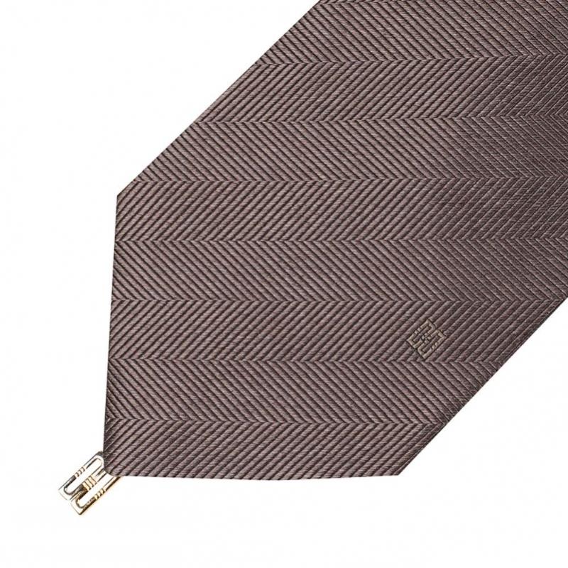 Daks 26 Ss Silk 100 Herringbone Solid Tie Dmg1acf1234i1