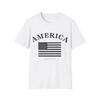 America Flag Graphic T Shirt Vintage Stars Stripes Since 1776 Patriotic Tee