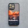 For iPhone 16 13 Pro Max Fashion Blue Sea Scenery Phone Case For iPhone 15 14 7 8 Plus XS X XR 16 13 12 11 14 15 Pro Max Cover
