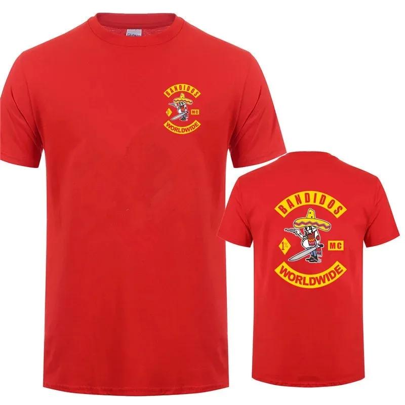Bandidos MC T Shirt Netherlands Australia Canada T Shirt Men Short Sleeve Cotton Can Be Customized Country Tshirt To