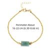 Vintage Crystal Stone Bracelet Adjustable Bead Bracelet Fashion Bohemian Style Bracelet  Gifts