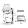 Bebebao BB-P1 Wearable Breast Pump Hands Electric Single Portable Wearable Breast Cup 8oz/ 240ml 3 Modes 10 Suction Levels Comfort Breastfeeding Milk