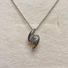 Used Jewelry Tsutsumi Diamond Necklace Top Platinum