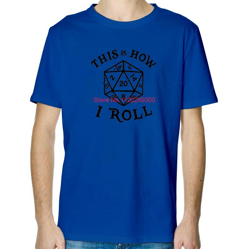 20 Sided Dice Cool Fashion Graphic T Shirts Tees Tops Summer ONeck New Shirts And TShirts Cotton Casual Unisex Print T Shirt