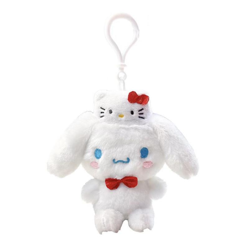 Cute 50th Anniversary Hello Kitty Kuroomi Plush Keychain Gift 10cm