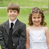 Solid Color Satin Kids Elastic Tie, Pre-tied Lazy Children Necktie, Uniform Accessory for Boys Girls School Daily Birthday Formal Occasion