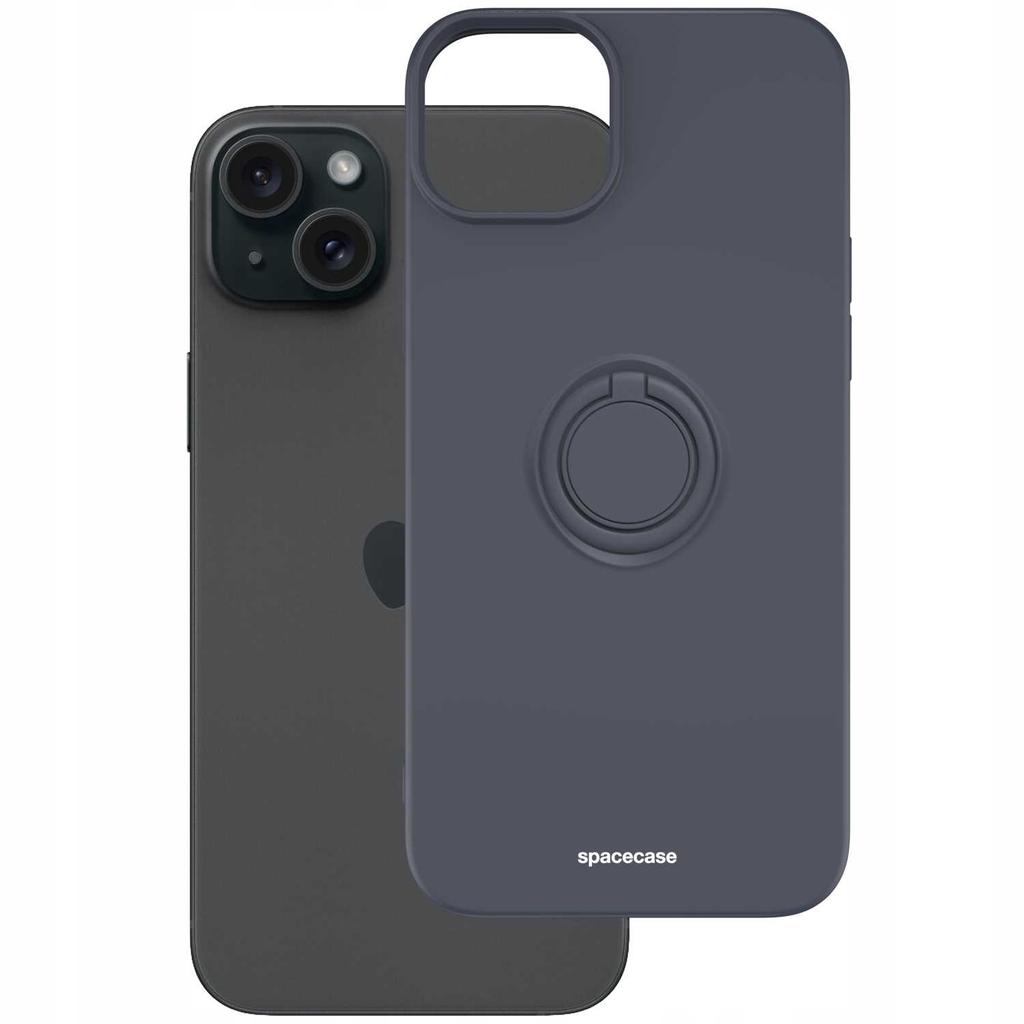 Sc Silicone Ring Iphone 15 Plus Black