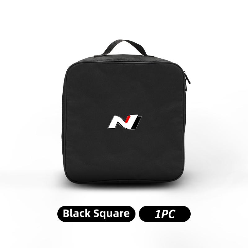 Scatola porta cavi di ricarica per auto Organizer per cavi portatile per Hyundai N Line I30 I20 Sonata Accent Tucson Elantra