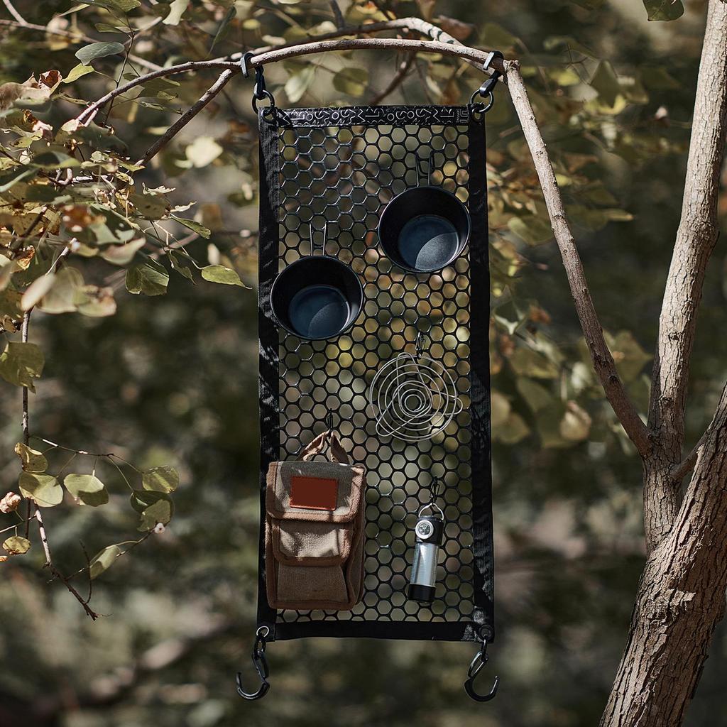 Automotive Cargo Nets Mesh Storage Carge Pouch For Car Vehicle Luggage Mesh Pouch For Truck SUV Pickup RV Van Sedan Offroad