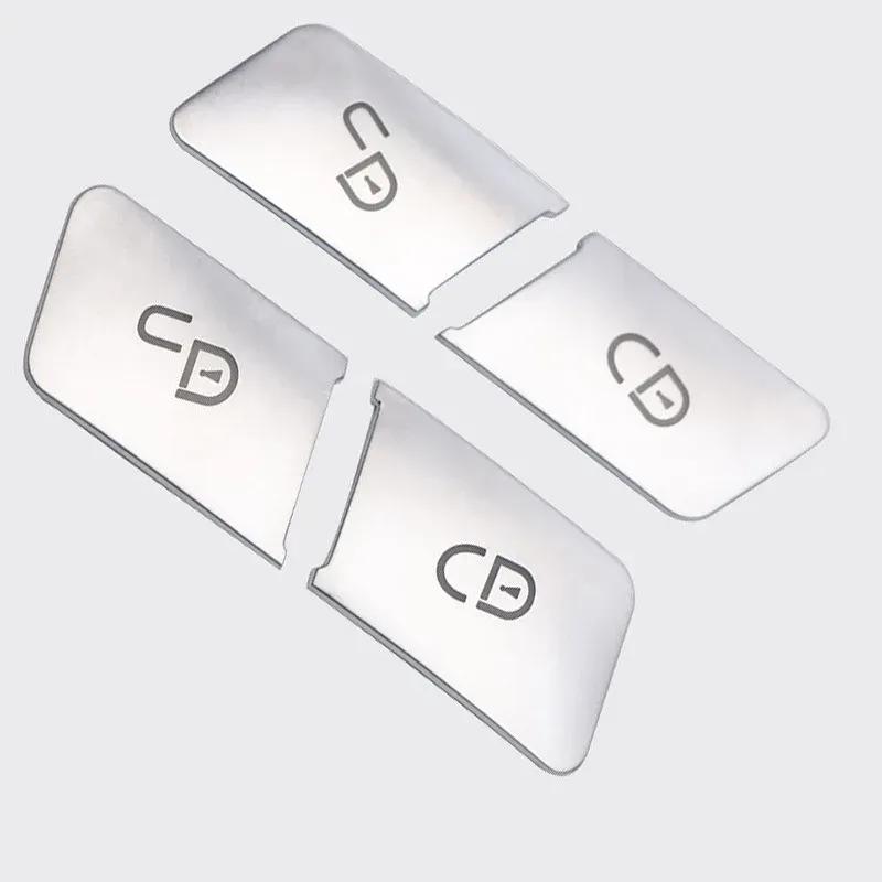 Door unlock and lock button stickers for Mercedes Benz old C-Class W204, old E-Class W212, etc