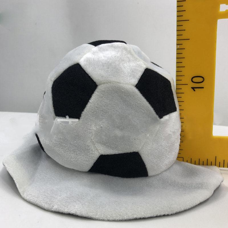 Svart & Vit Fotbollsmönstrad Keps – Sportig Supporterhatt för Fotbollsmatcher, Vardagsbruk & Sportevenemang (Unisex Justerbar)