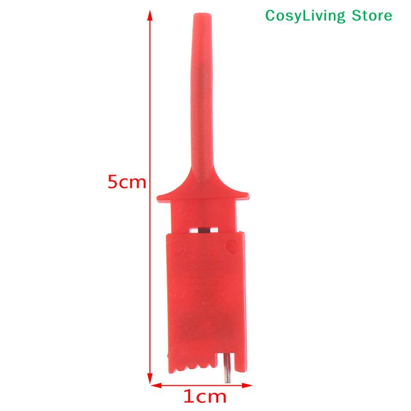 5Pcs/Set IC Test Clip Meter Tester Leads Test Probe Hook For SMD IC Test Cilps SMD IC Hook
