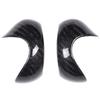 Carbon Fiber car center console head cover gear head cover trim Suitable for Mercedes-Benz Smart 451 Fortwo 2009-2015